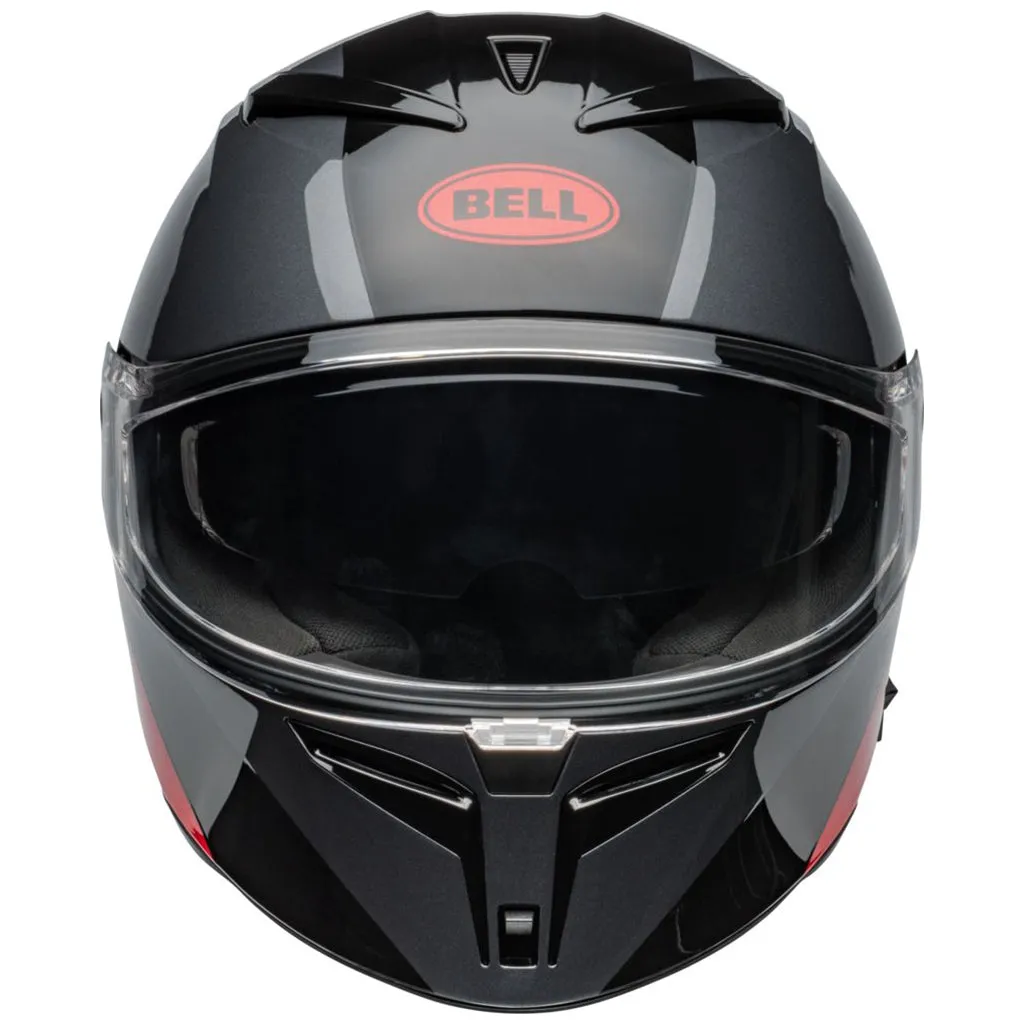 Bell - Lithium Shear Gray/Red Full Face Helmet