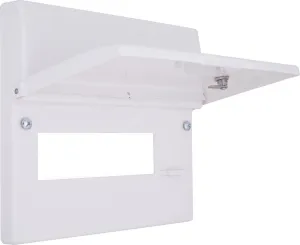 BG CFUA20 8 Module Metal Lockable Cover Complete with Fitted Visor & Lock