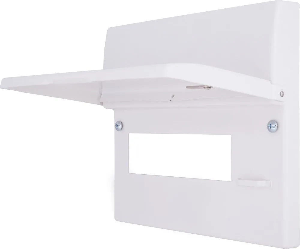 BG CFUA20 8 Module Metal Lockable Cover Complete with Fitted Visor & Lock