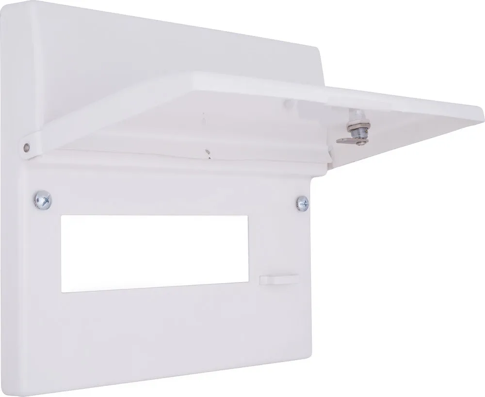 BG CFUA20 8 Module Metal Lockable Cover Complete with Fitted Visor & Lock