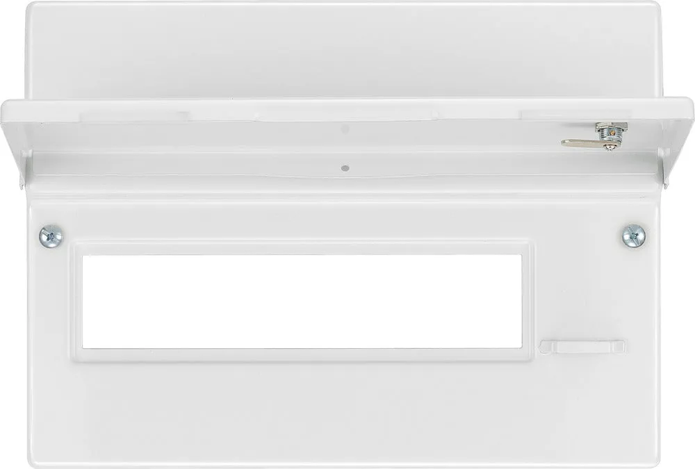 BG CFUA21 12 Module Metal Lockable Cover Complete with Fitted Visor & Lock
