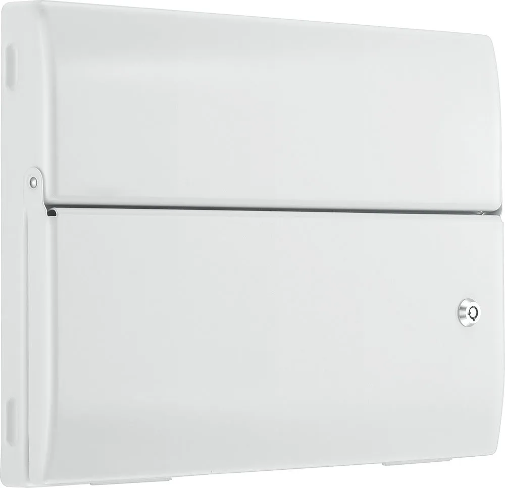 BG CFUA21 12 Module Metal Lockable Cover Complete with Fitted Visor & Lock