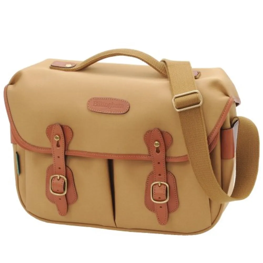 Billingham Hadley Pro Shoulder Bag | Khaki with Tan Leather Trim