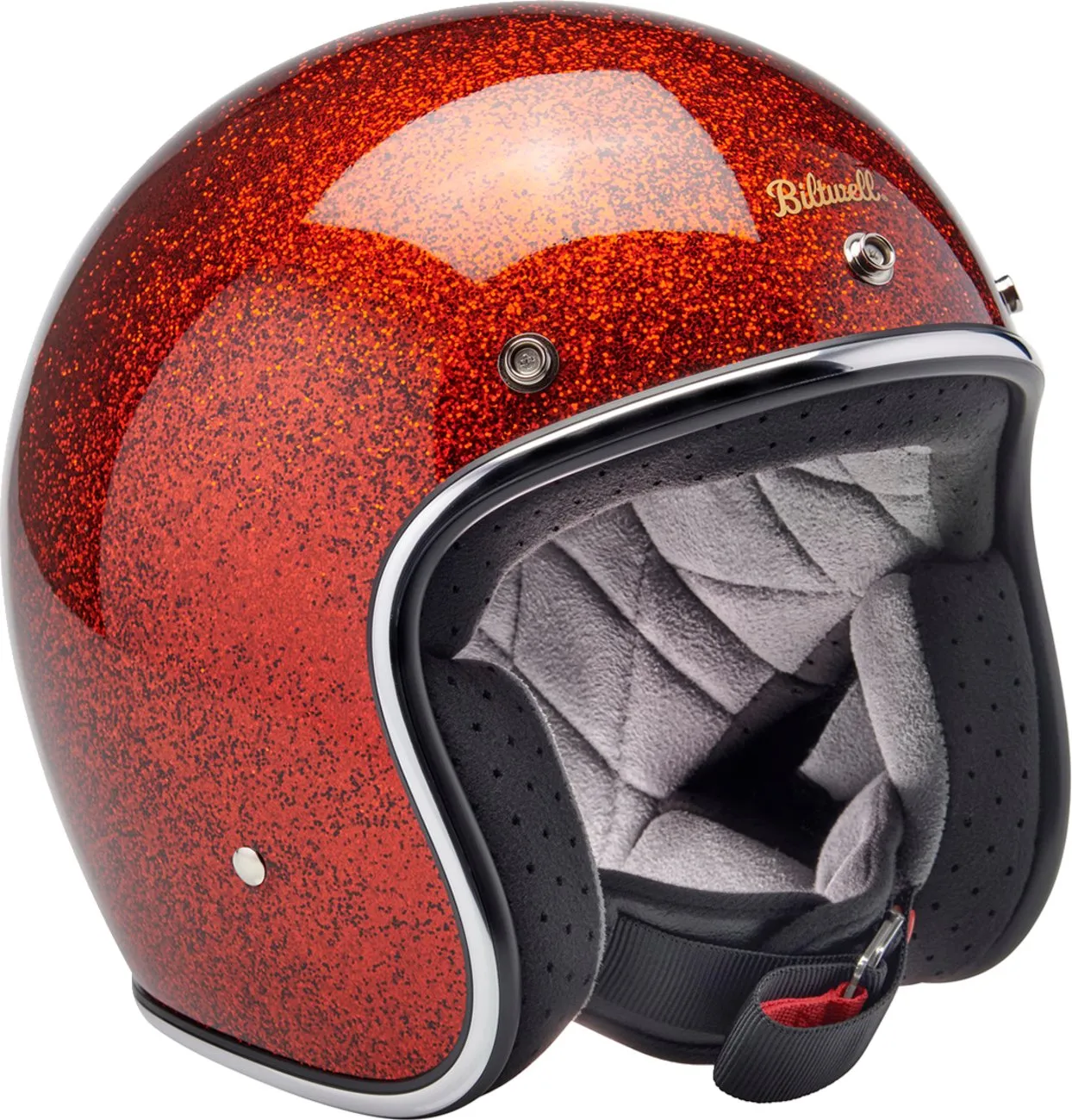 BILTWELL Bonanza Helmet - Rootbeer Megaflake