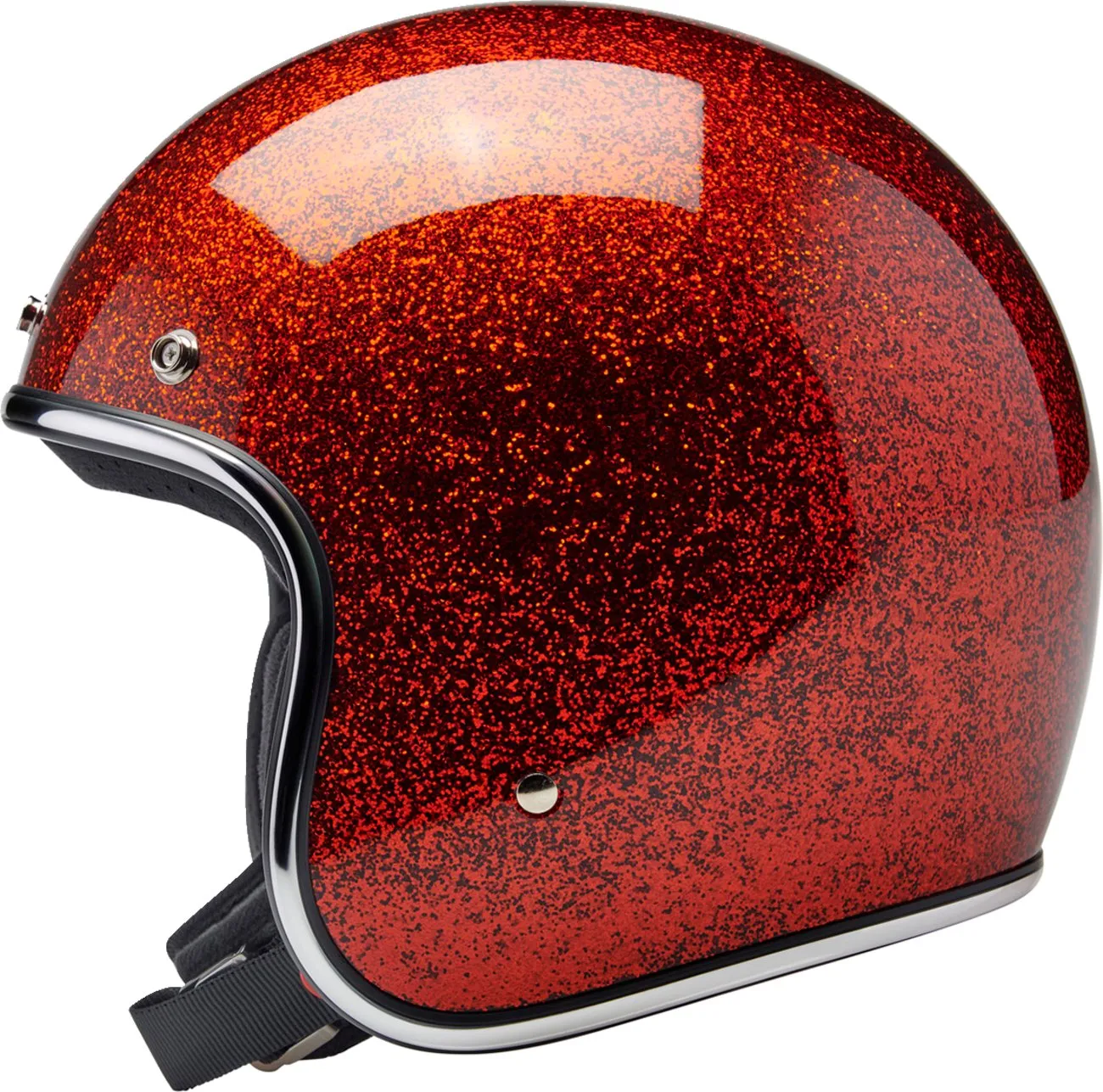 BILTWELL Bonanza Helmet - Rootbeer Megaflake