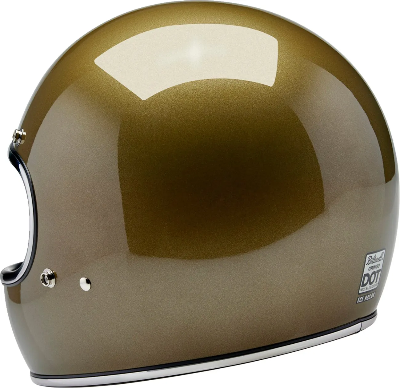 BILTWELL Gringo Helmet - Ugly Gold