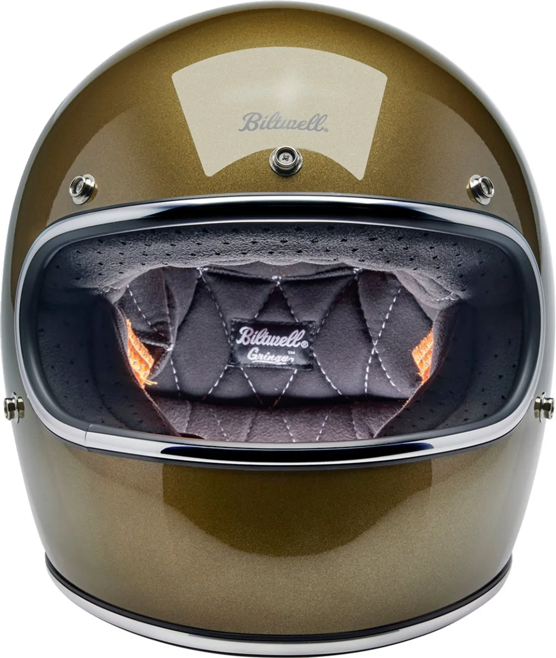 BILTWELL Gringo Helmet - Ugly Gold