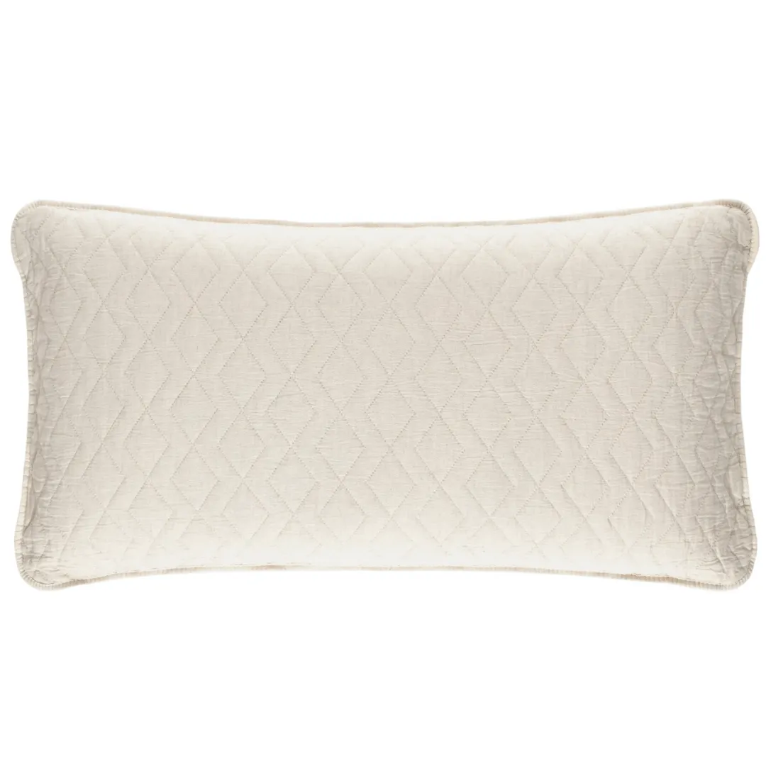 Birdie Natural Quilted Sham