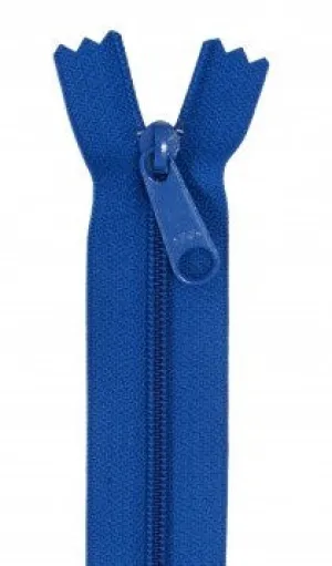 Blastoff Blue 24" Zipper