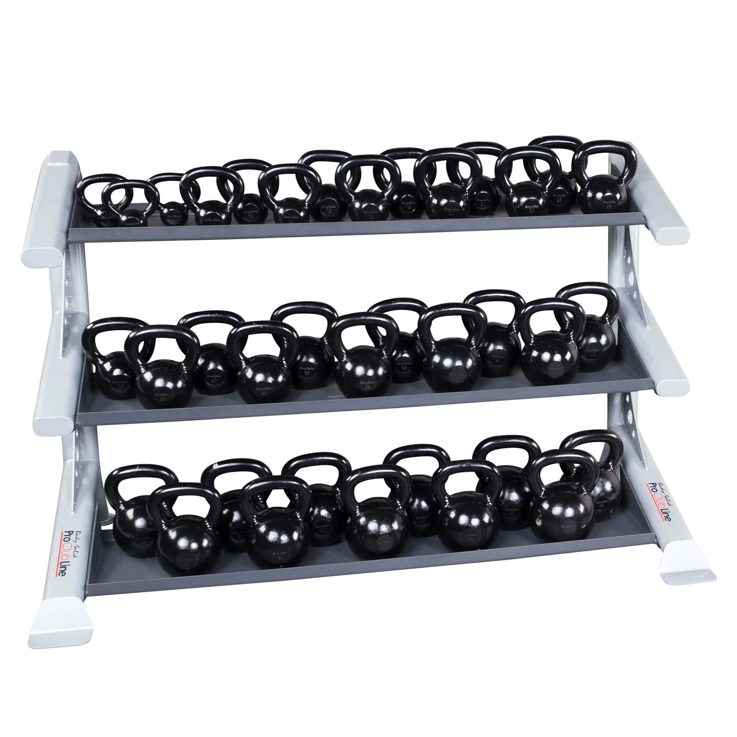 Body-Solid PCL 3 Tier Kettlebell Rack SDKR 1000KB
