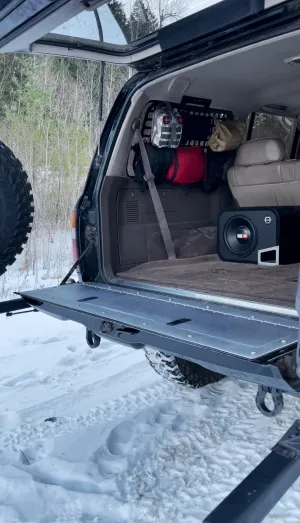 BPF 80 Series Land Cruiser and LX450 Tailgate Storage