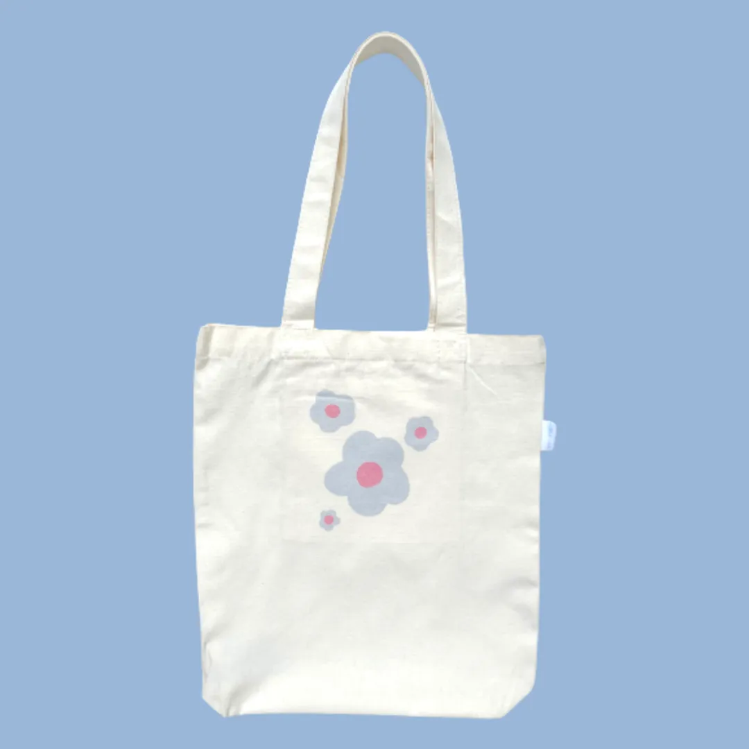 Bright Flower Tote Bag