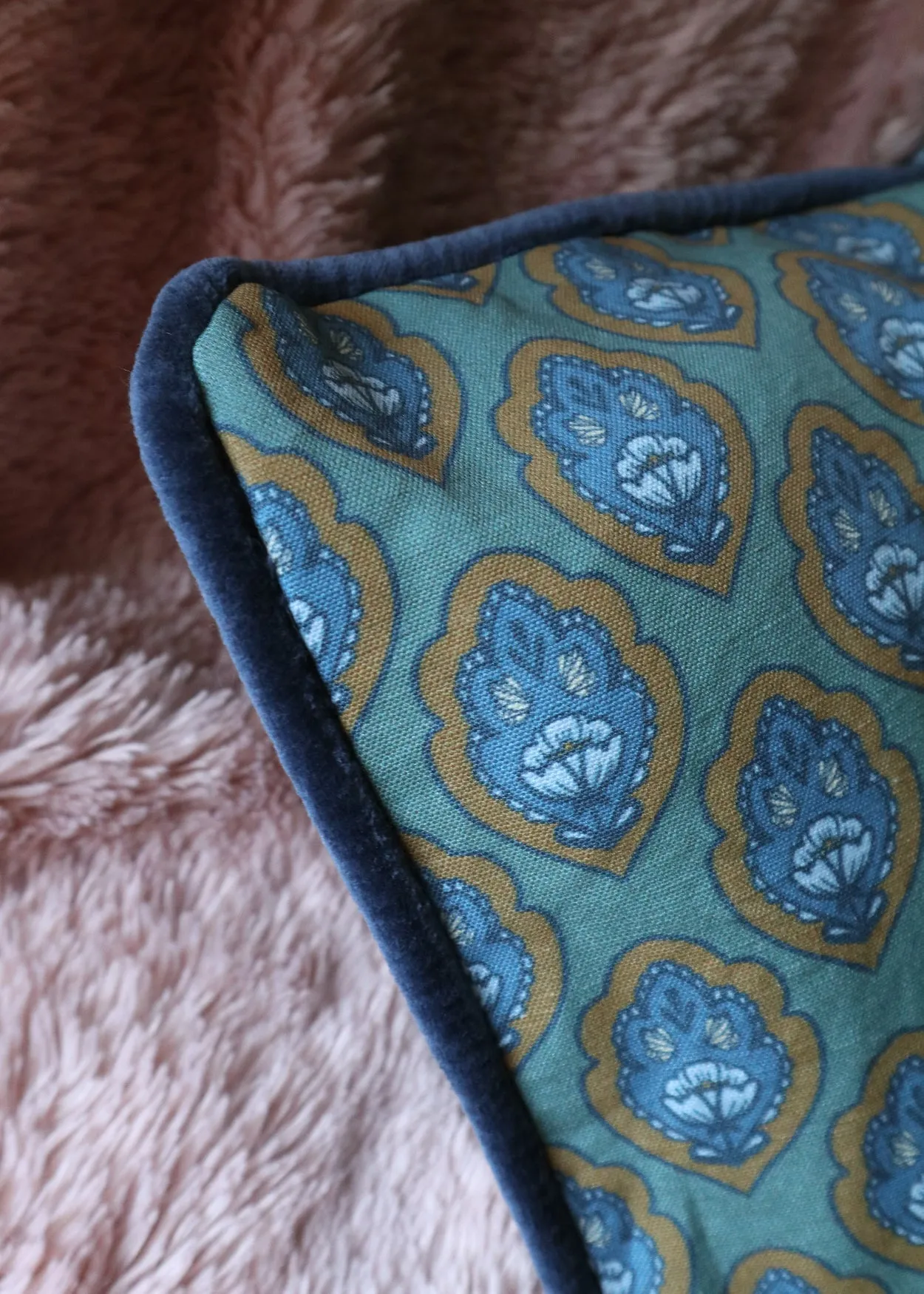 Butterfly Medallion Pillow Cover