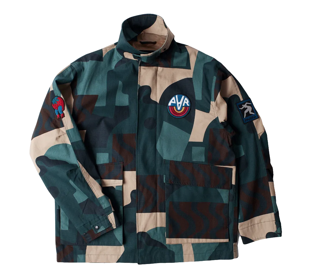 by Parra Distorted Camo Jacket