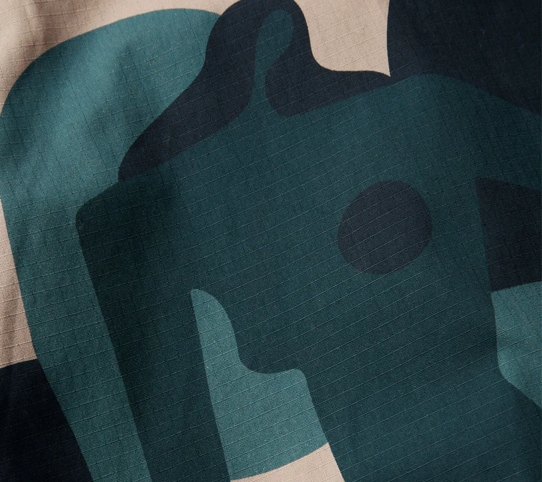 by Parra Distorted Camo Jacket
