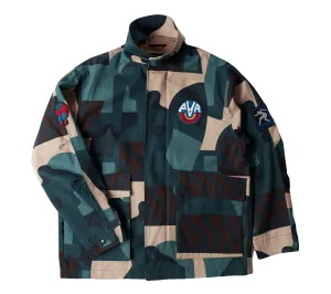 by Parra Distorted Camo Jacket
