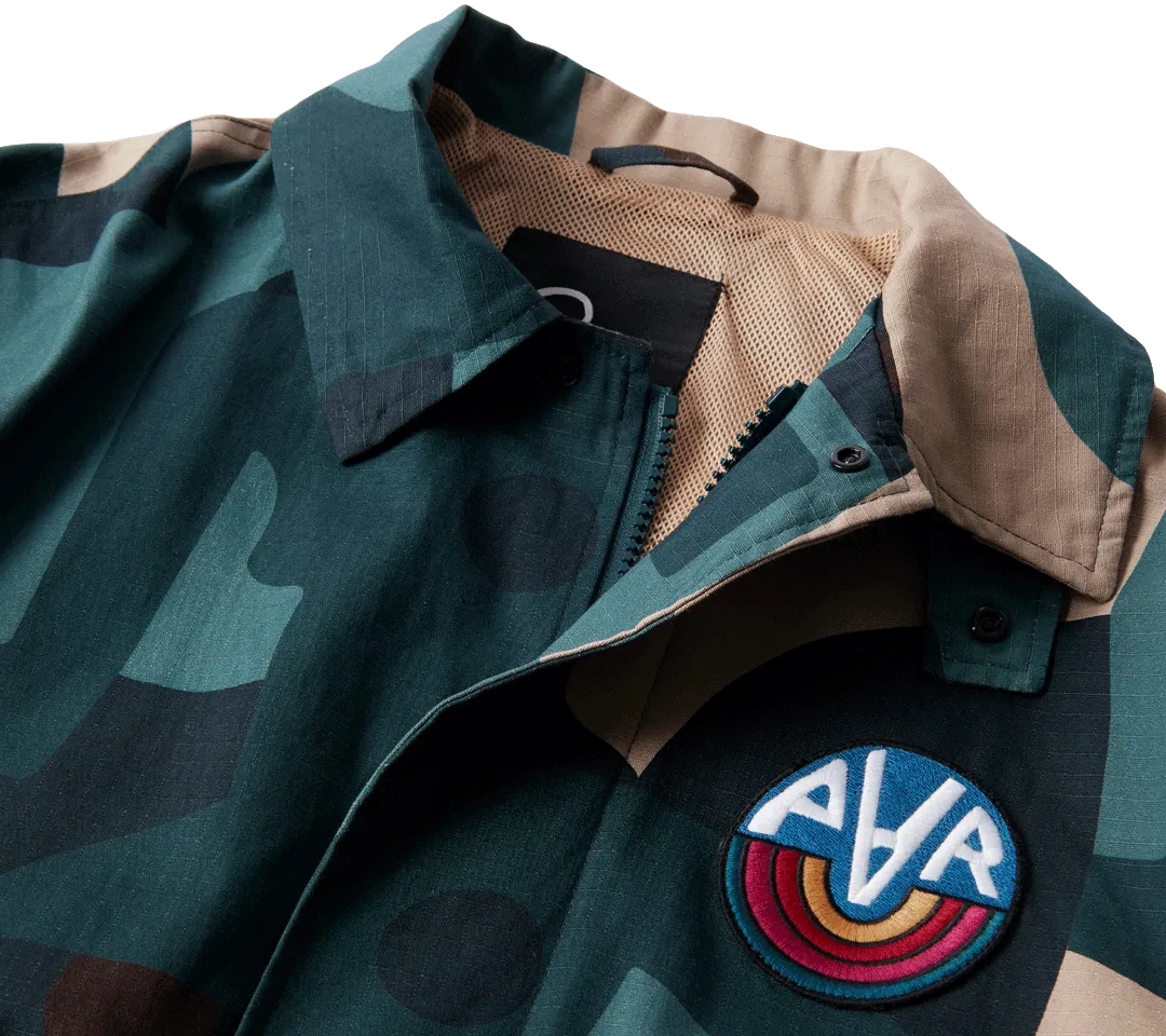 by Parra Distorted Camo Jacket