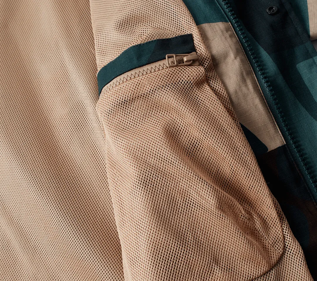 by Parra Distorted Camo Jacket