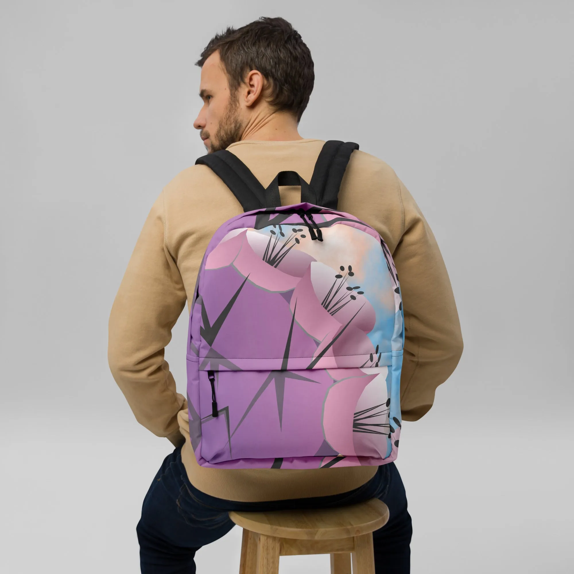 Cacti Purple Backpack