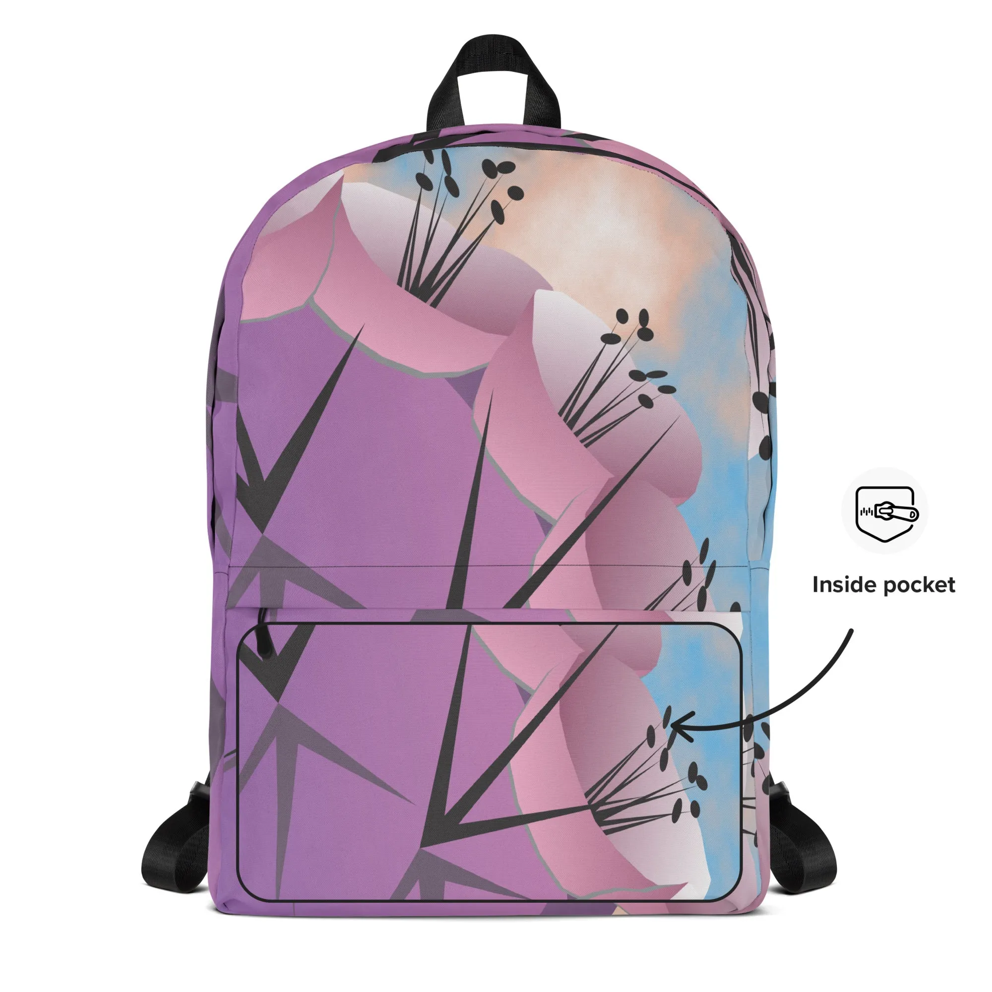 Cacti Purple Backpack
