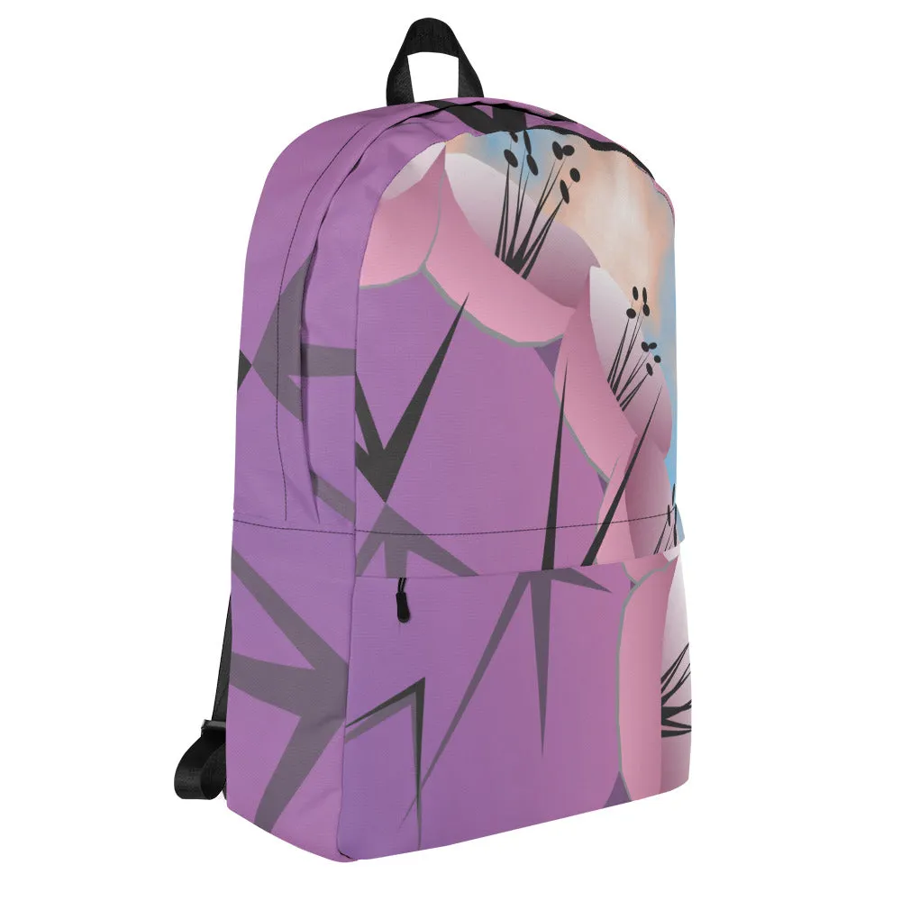 Cacti Purple Backpack