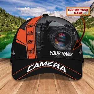 Camera - Personalized Name Cap - 308