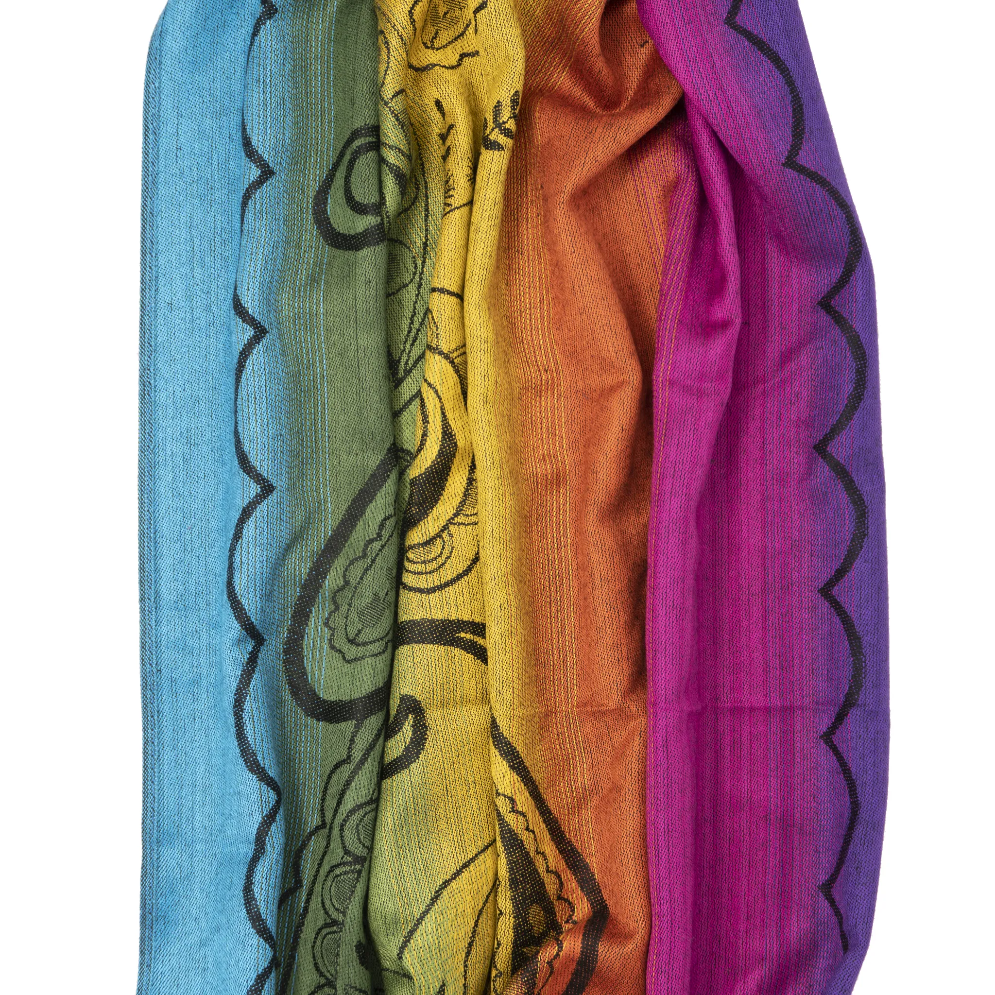 Camera Scarf Strap - Rainbow Fade