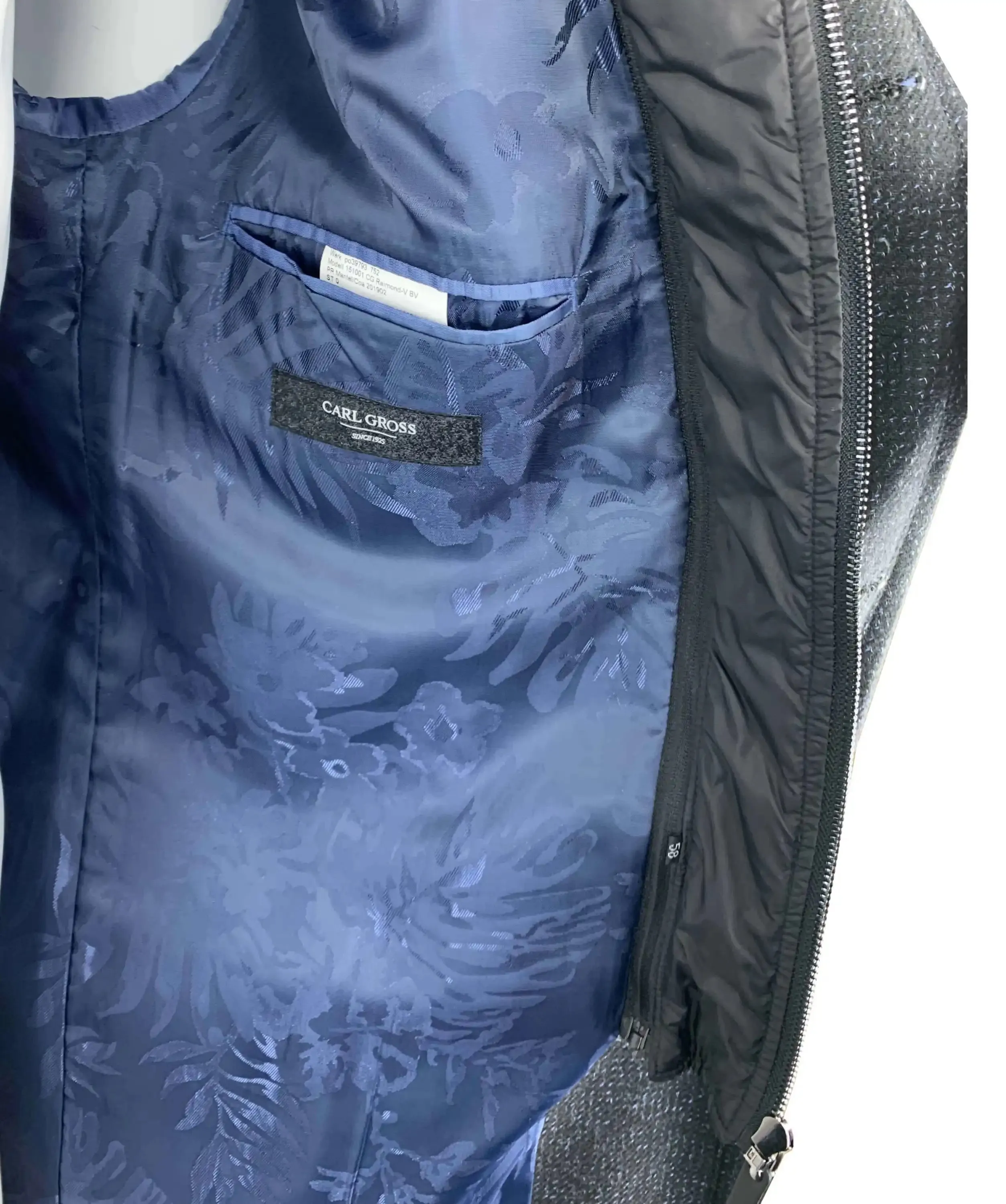 Carl Gross Overcoat Black