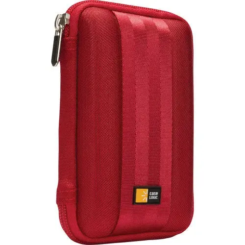 Case Logic Portable Hard Drive Case Red QHDC-101