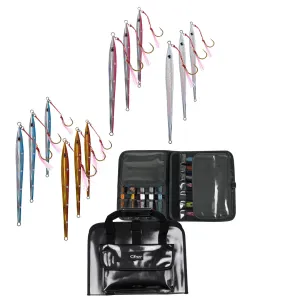 Catch Jig Bag & Long John Slider Kingfish Jig Starter Kit Deal