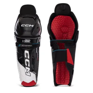 CCM Jetspeed Vibe Junior Hockey Shin Guards - (2023)