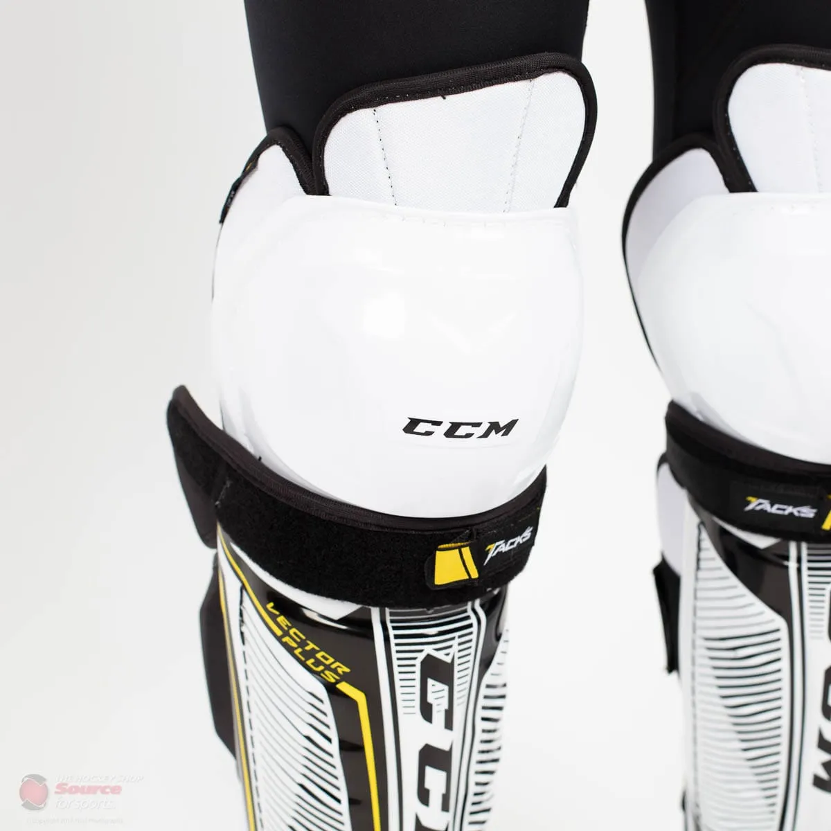 CCM Tacks Vector Plus Junior Hockey Shin Guards (2020)