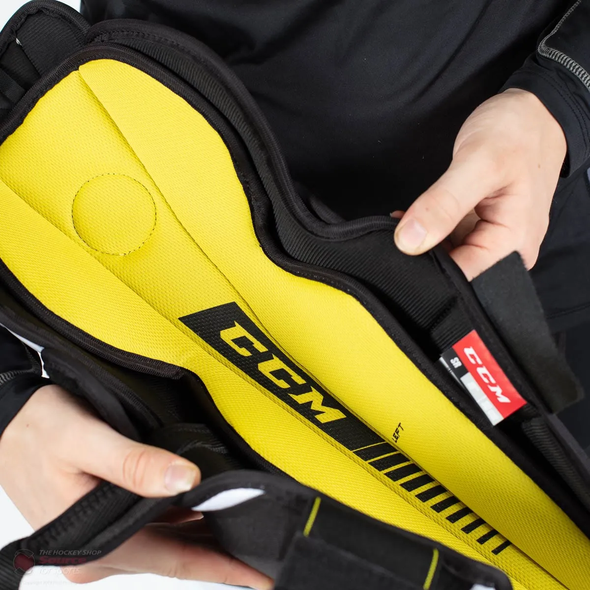 CCM Tacks Vector Plus Junior Hockey Shin Guards (2020)