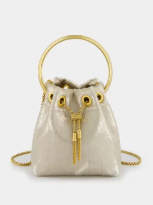 Champagne Bon Bon Gold Bucket Bag