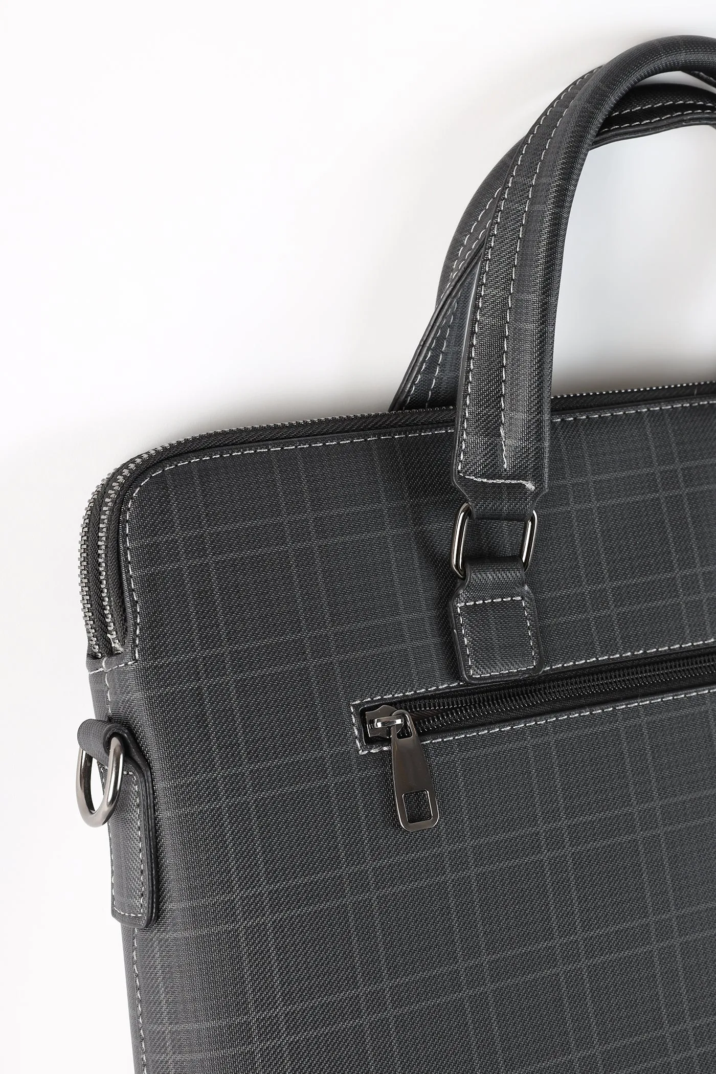 CHARCOAL GREY LAPTOP-BAG