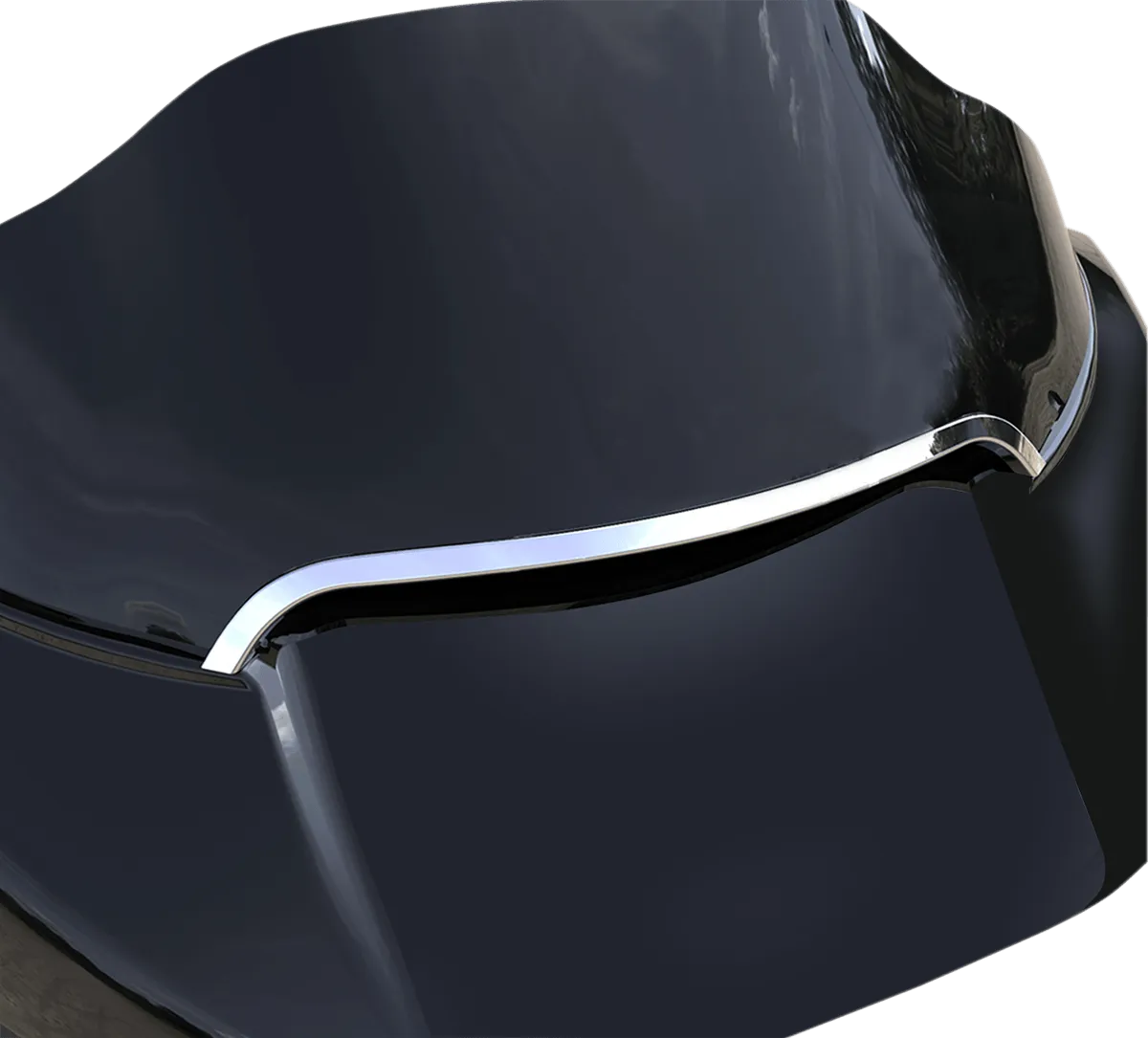 Ciro 11052 Center Windshield Trim - Chrome
