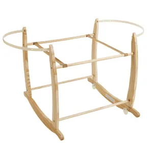 Clair De Lune Deluxe Rocking Moses Stand Natural