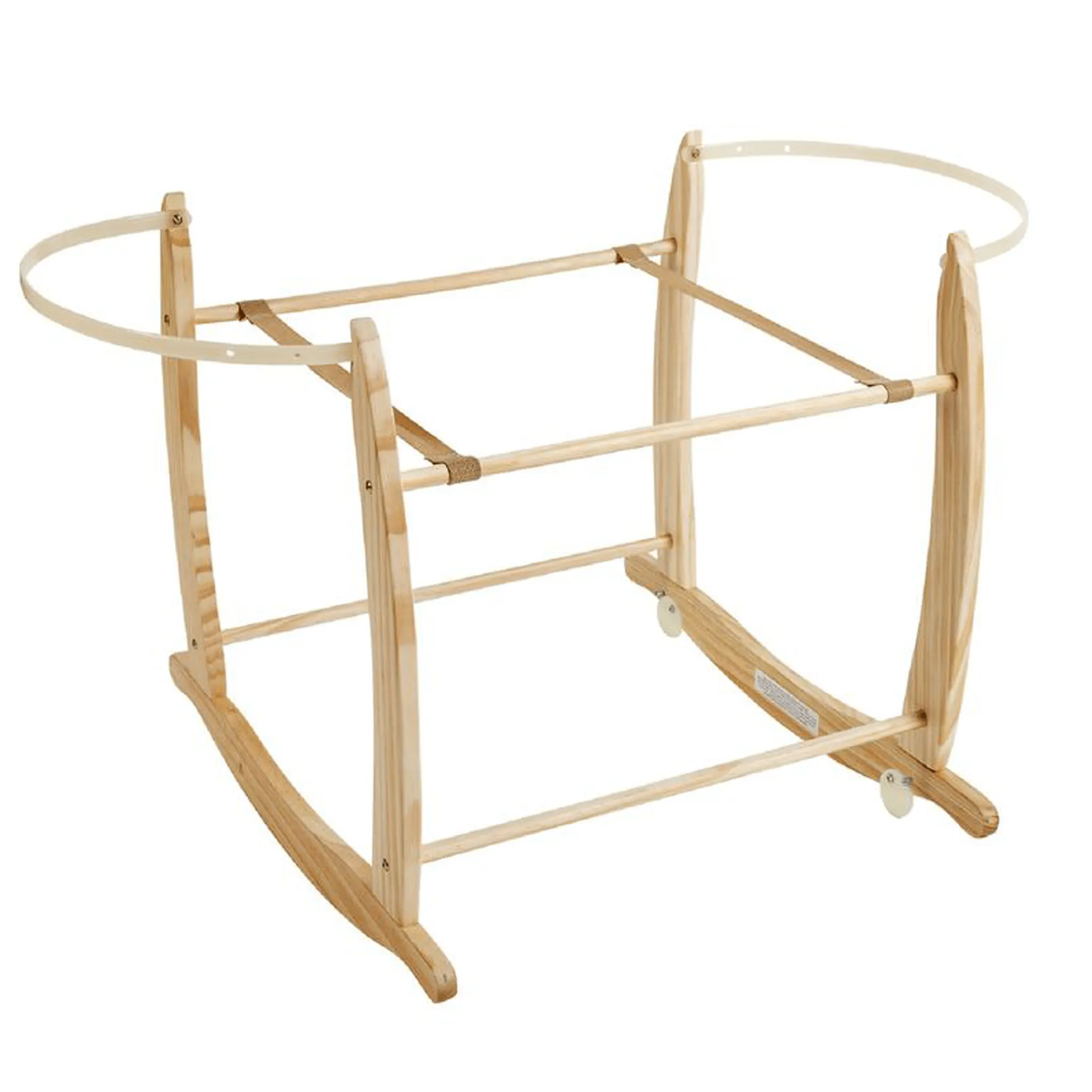 Clair De Lune Deluxe Rocking Moses Stand Natural