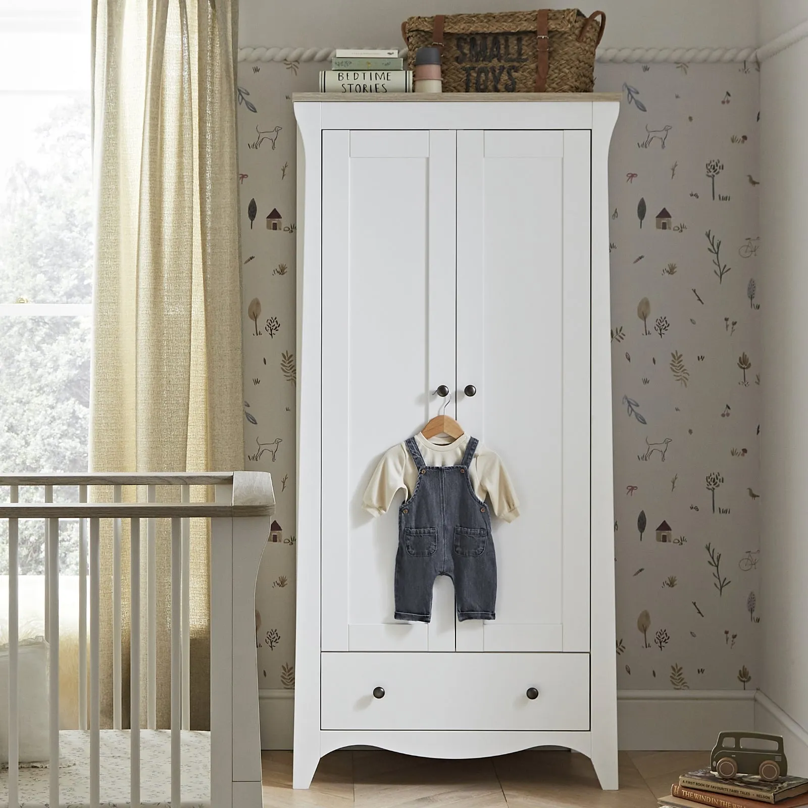 CLARA 2 DOOR DOUBLE WARDROBE