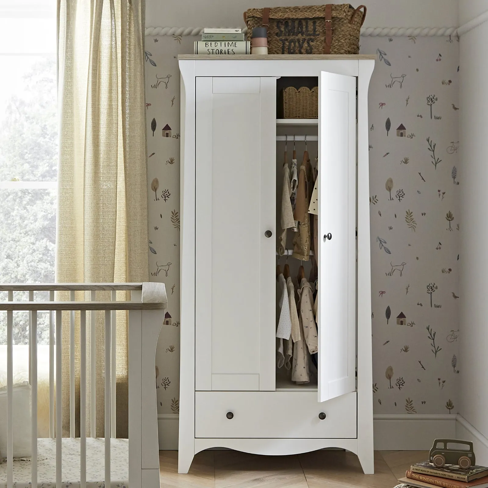 CLARA 2 DOOR DOUBLE WARDROBE