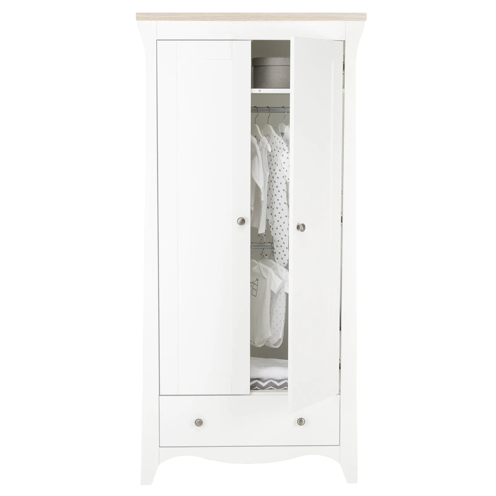 CLARA 2 DOOR DOUBLE WARDROBE