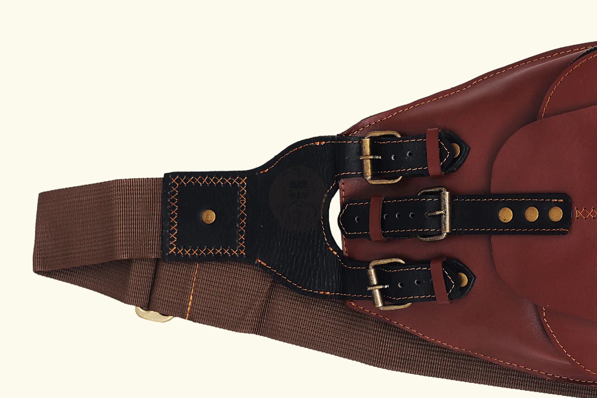 Classic Men's Leather Sling Bag
