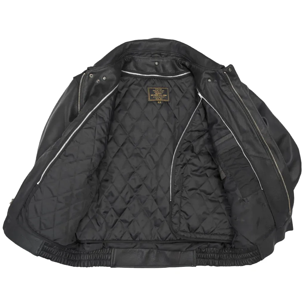 Cockpit USA A-2 Flight Crew Leather Jacket