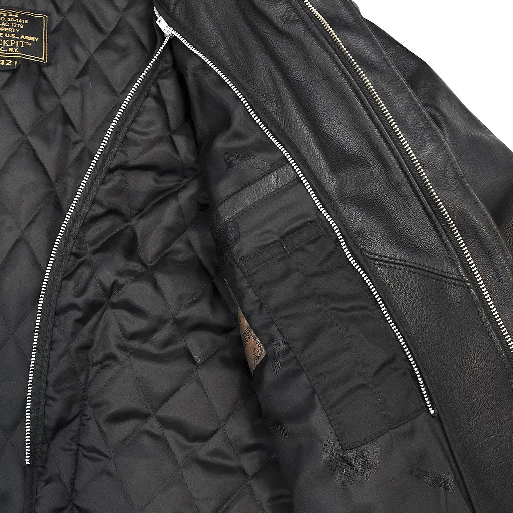 Cockpit USA A-2 Flight Crew Leather Jacket