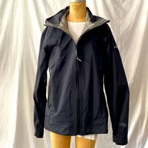 Columbia Titanium Omnitech waterproof jacket (shell) with drawstring hood.