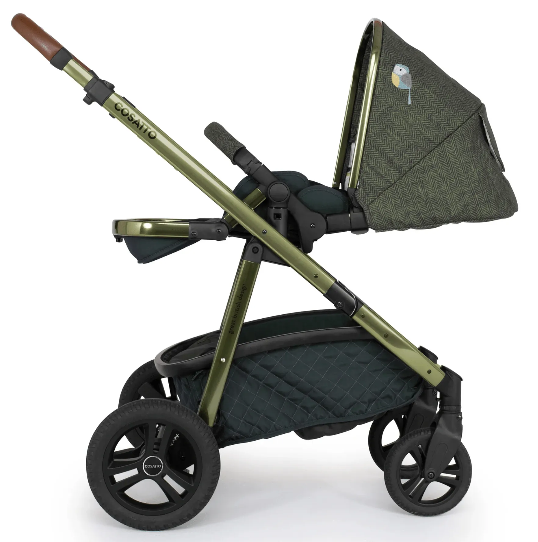 Cosatto Wow Continental Pram and Pushchair Bundle - Direct Delivery