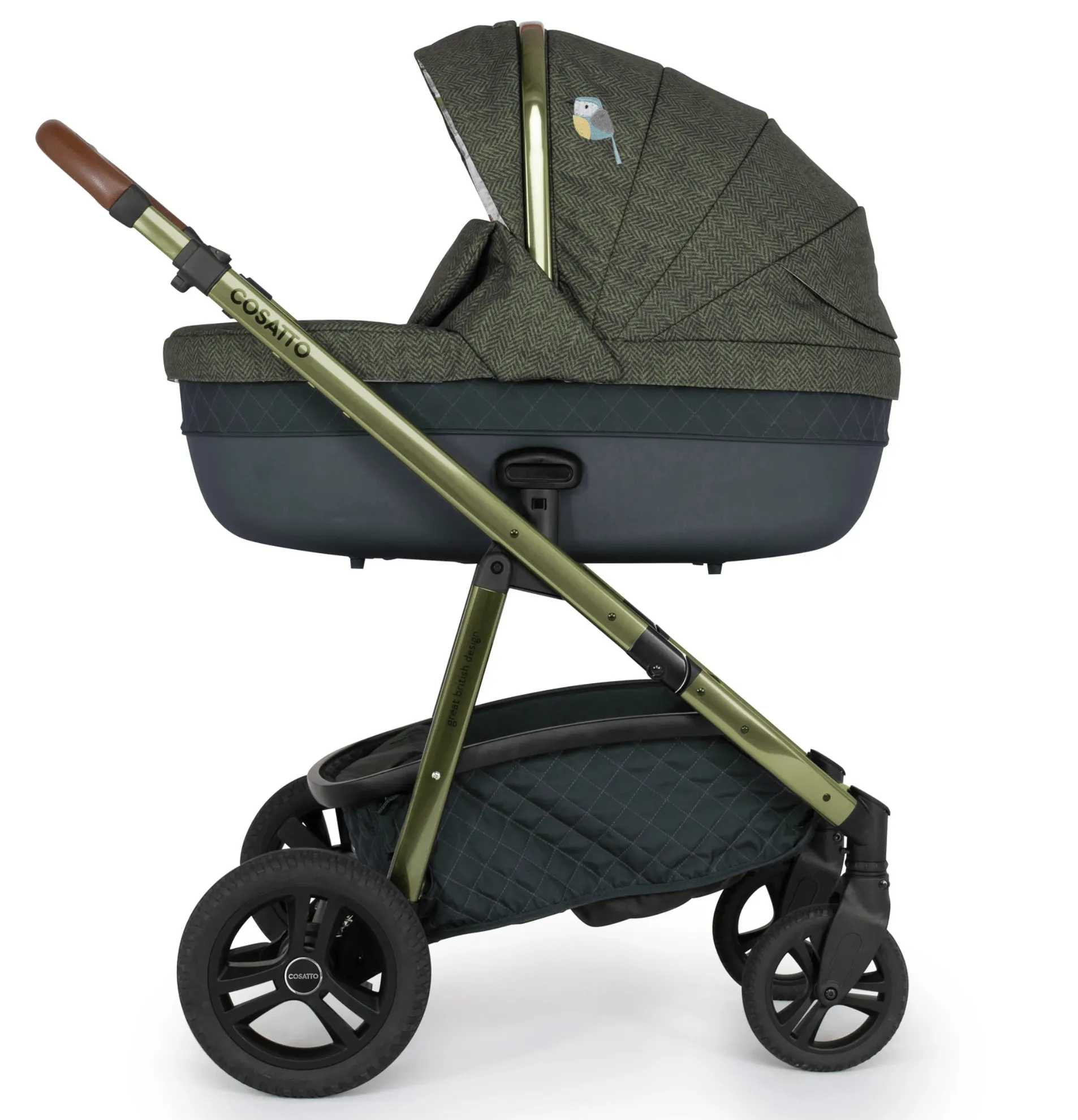 Cosatto Wow Continental Pram and Pushchair Bundle - Direct Delivery