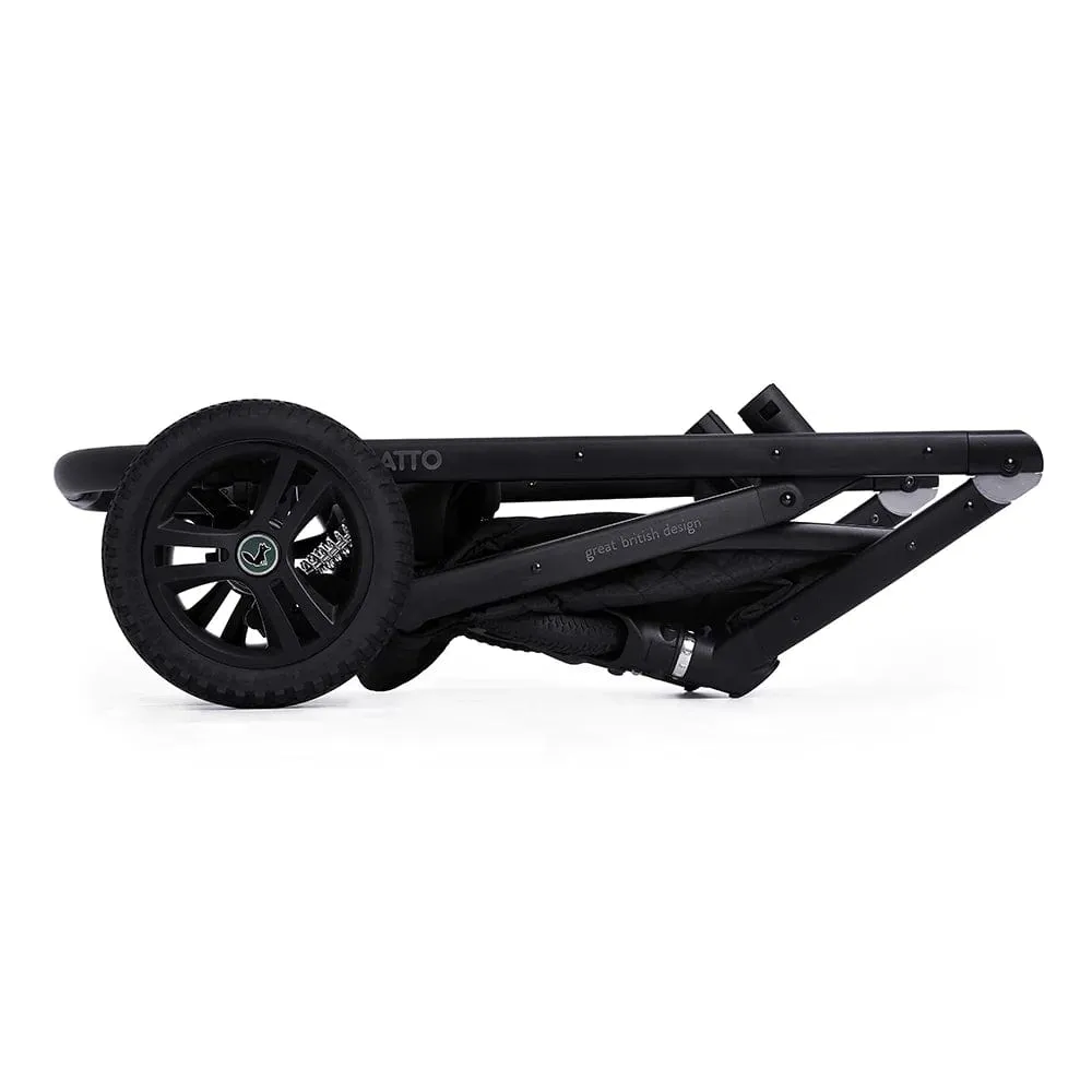 Cosatto Wow Continental Pram and Pushchair Bundle - Silhouette - Direct Delivery