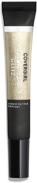 COVERGIRL Melting Pout Glitz Liquid Glitter Topcoat, Golden Girl, 0.02 Pound (packaging may vary)