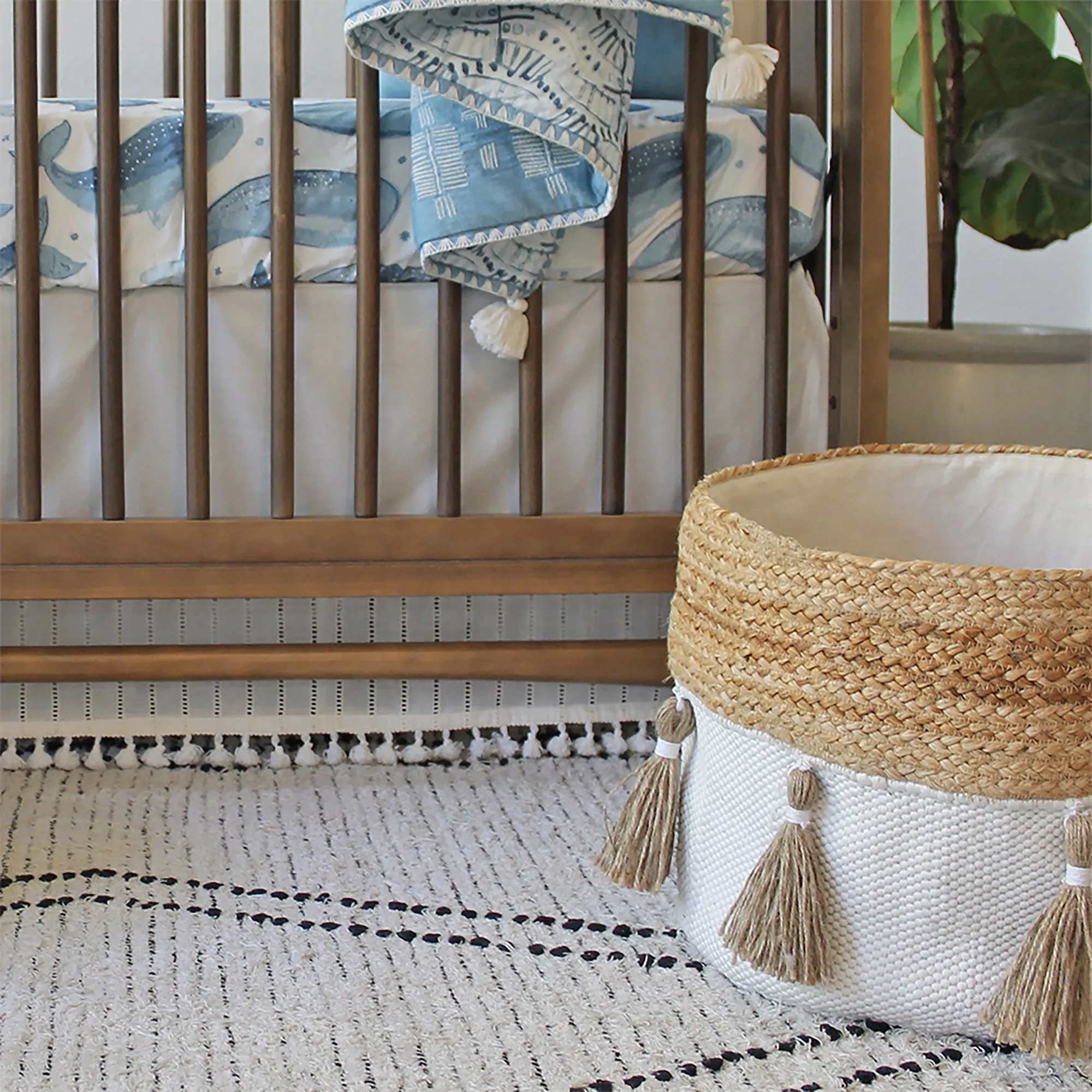Crane Cotton   Jute Storage Bin Ezra